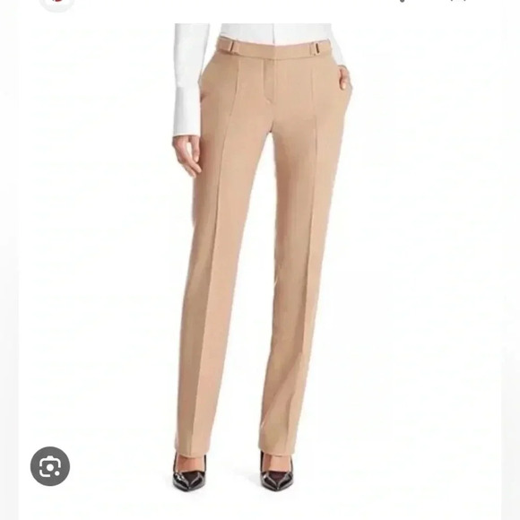 HUGO BOSS Tapina Pants Virgin Wool Sz 2 UK 6 - Picture 1 of 9